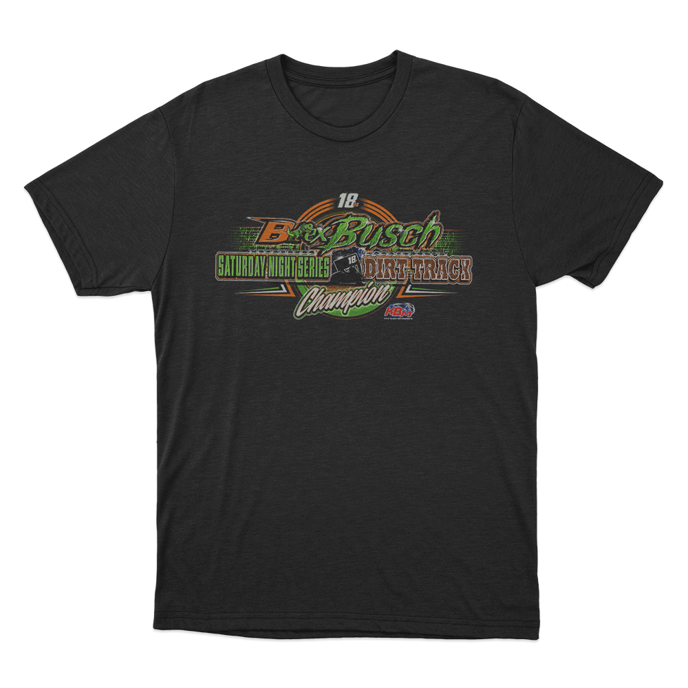 Brex Busch Dirt Track Champion Unisex T Shirt Black Brex Busch Dirt Track Champion Unisex T Shirt Black
