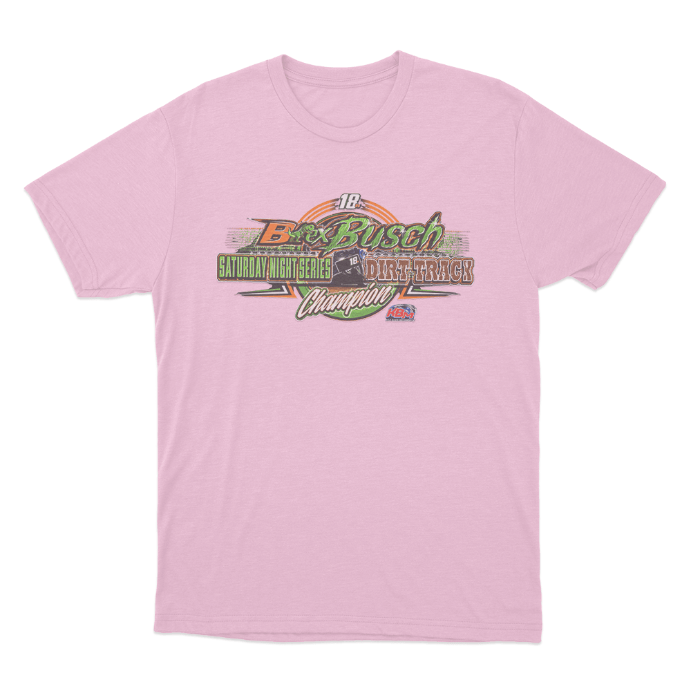 Brex Busch Dirt Track Champion Unisex T Shirt Pink Brex Busch Dirt Track Champion Unisex T Shirt Pink
